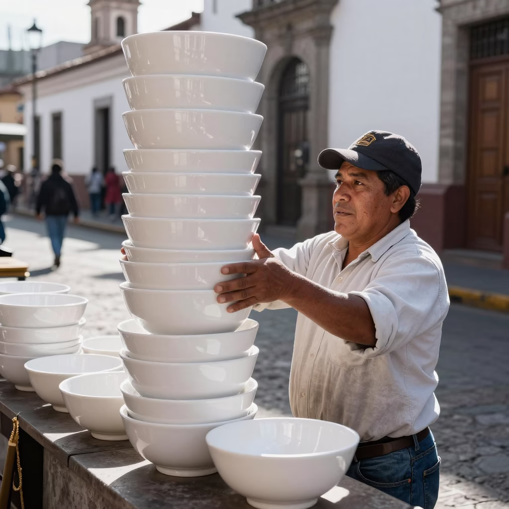 Food Bowls in Quito in in Quito, Ecuador