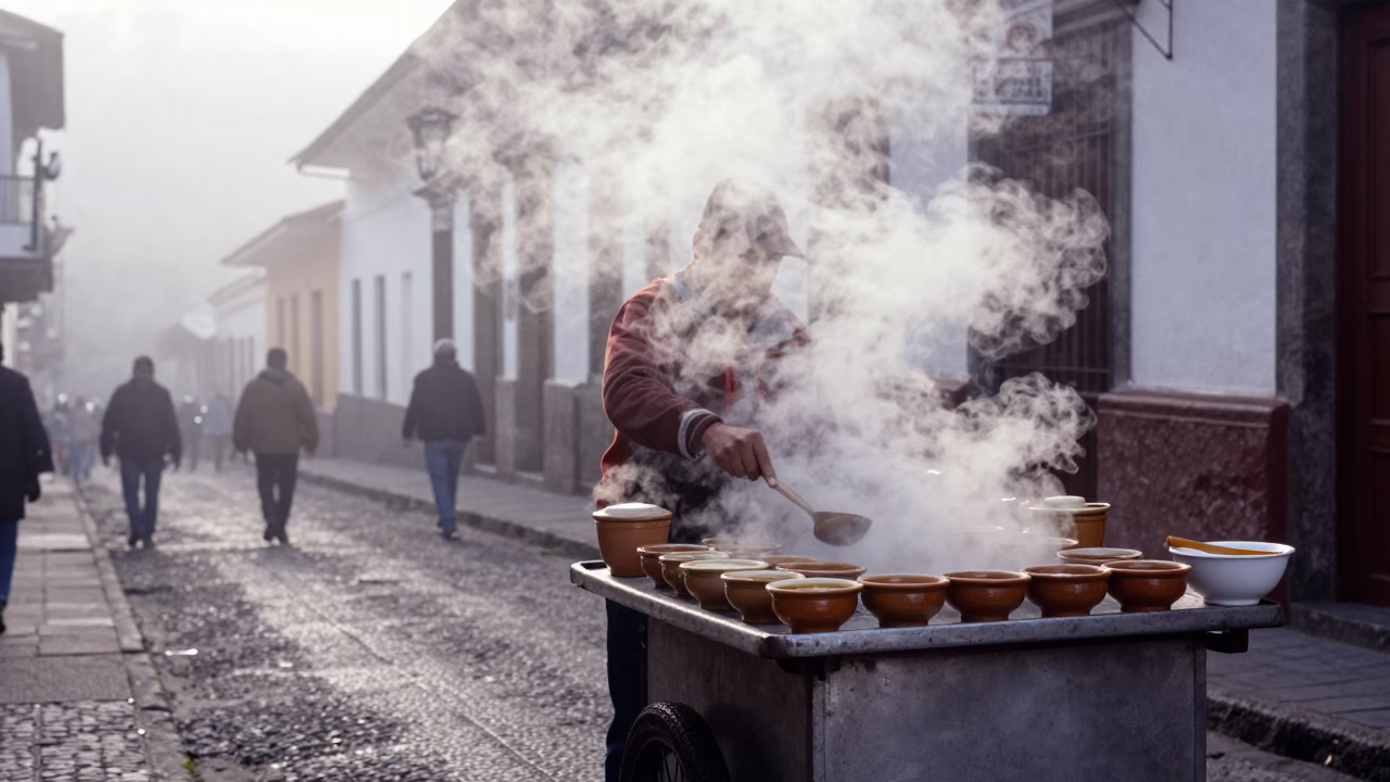 Food Cart in Quito in in Quito, Ecuador