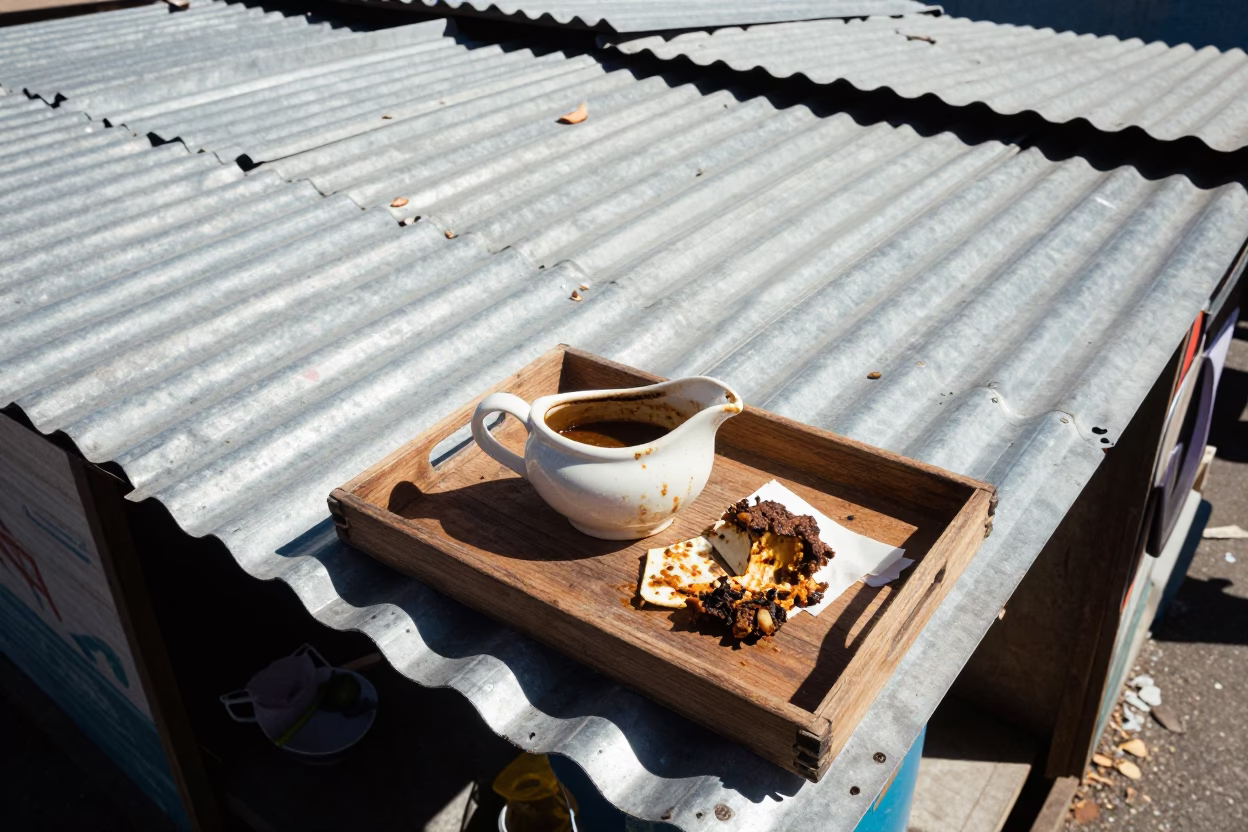 Food Remnants in Cape Town in in Cape Town, South Africa