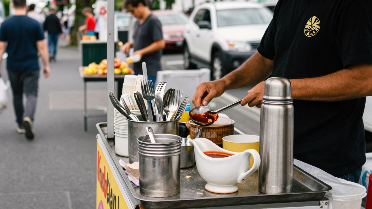 Food Stall in Auckland in in Auckland, New Zealand