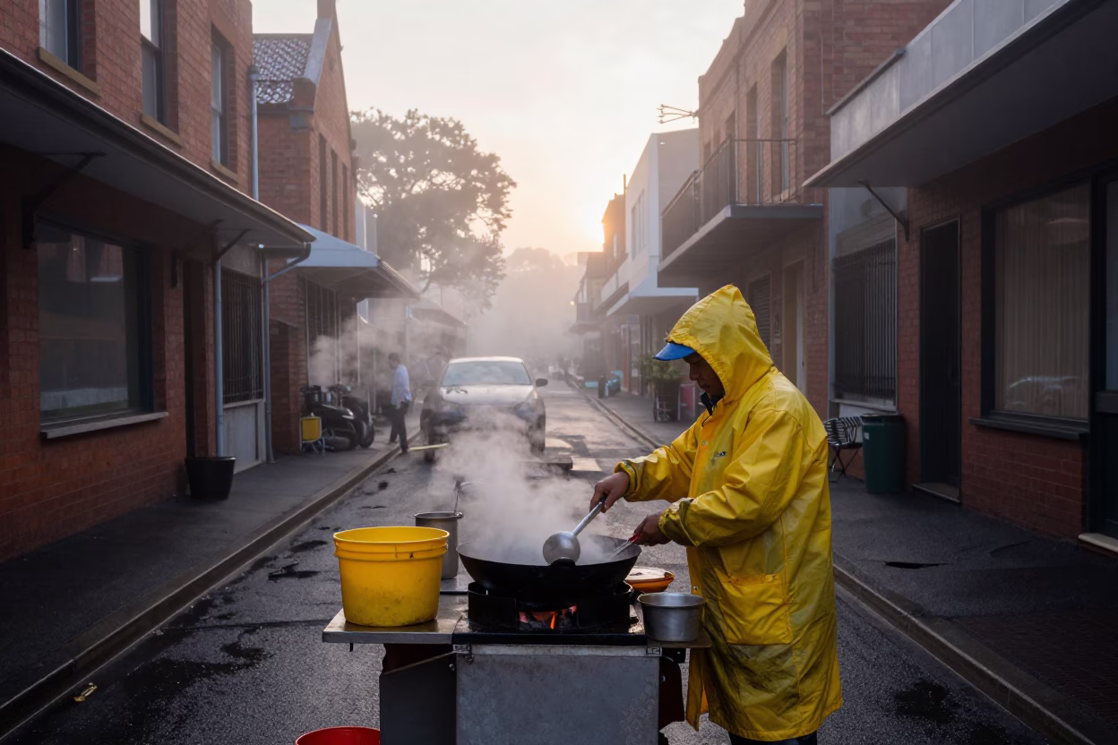 Food Vendor in Sydney in in Sydney, New South Wales, Australia
