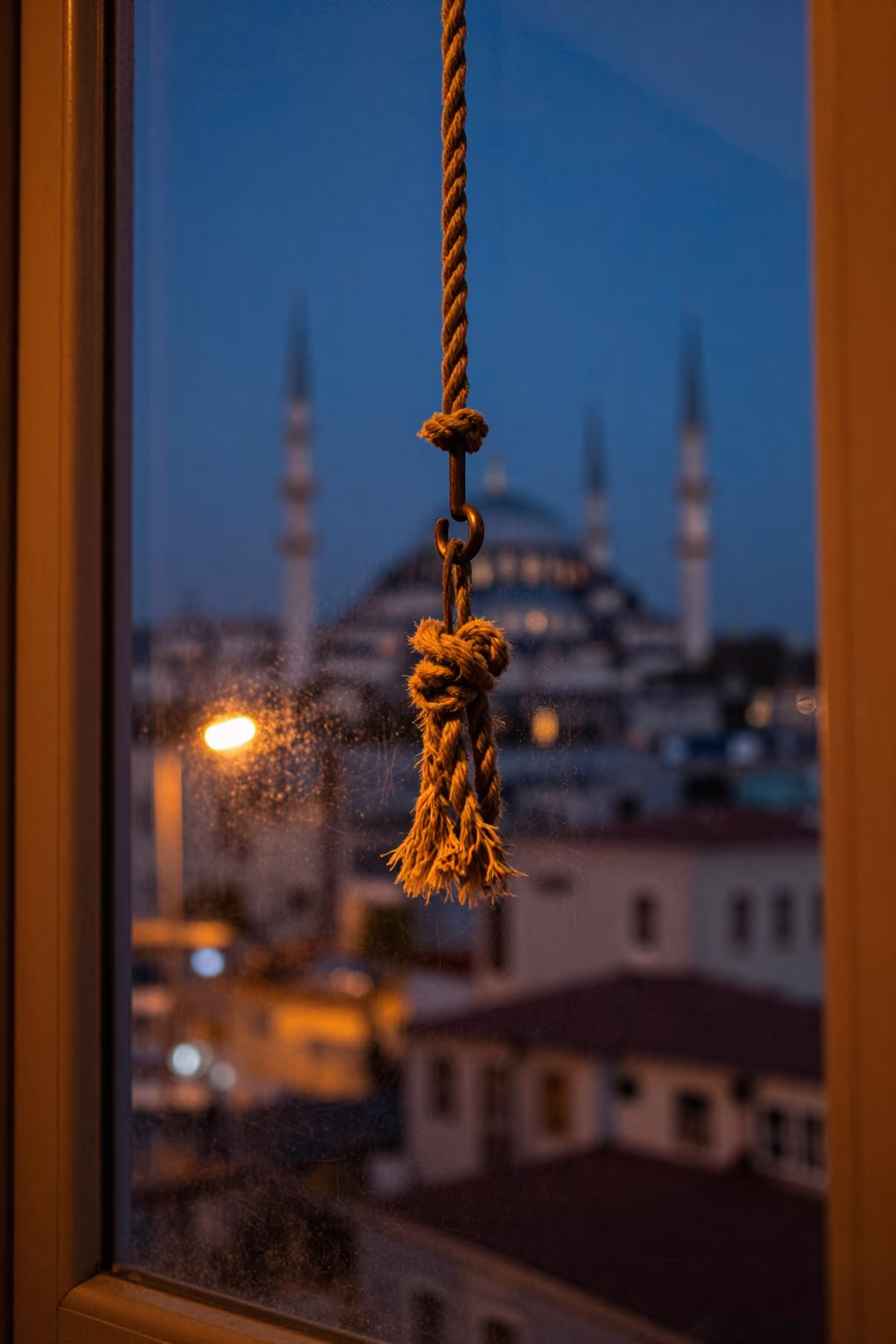 Frayed Rope in Istanbul in in Istanbul, Turkey