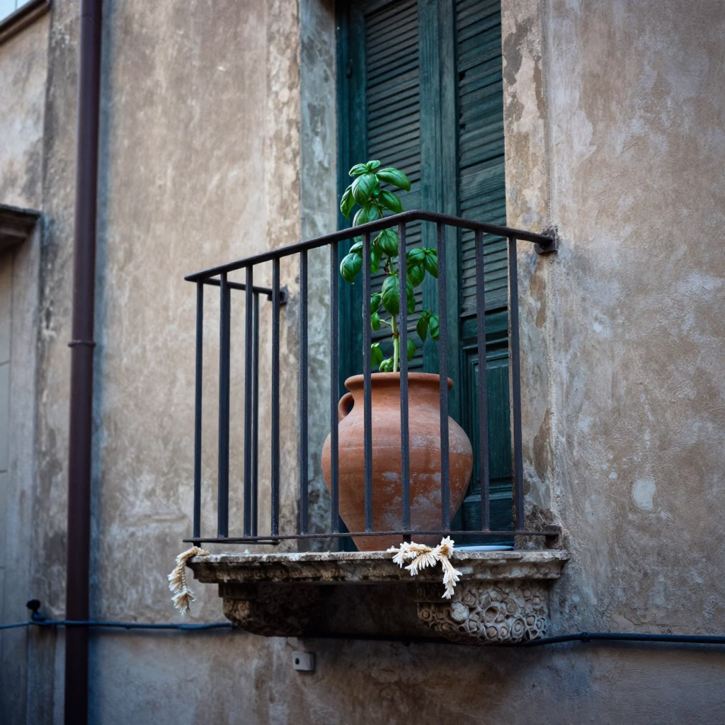 Frayed Rope in Palermo in in Palermo, Italy