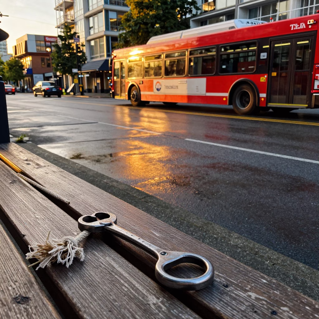 Frayed Rope in Vancouver in in Vancouver, British Columbia, Canada