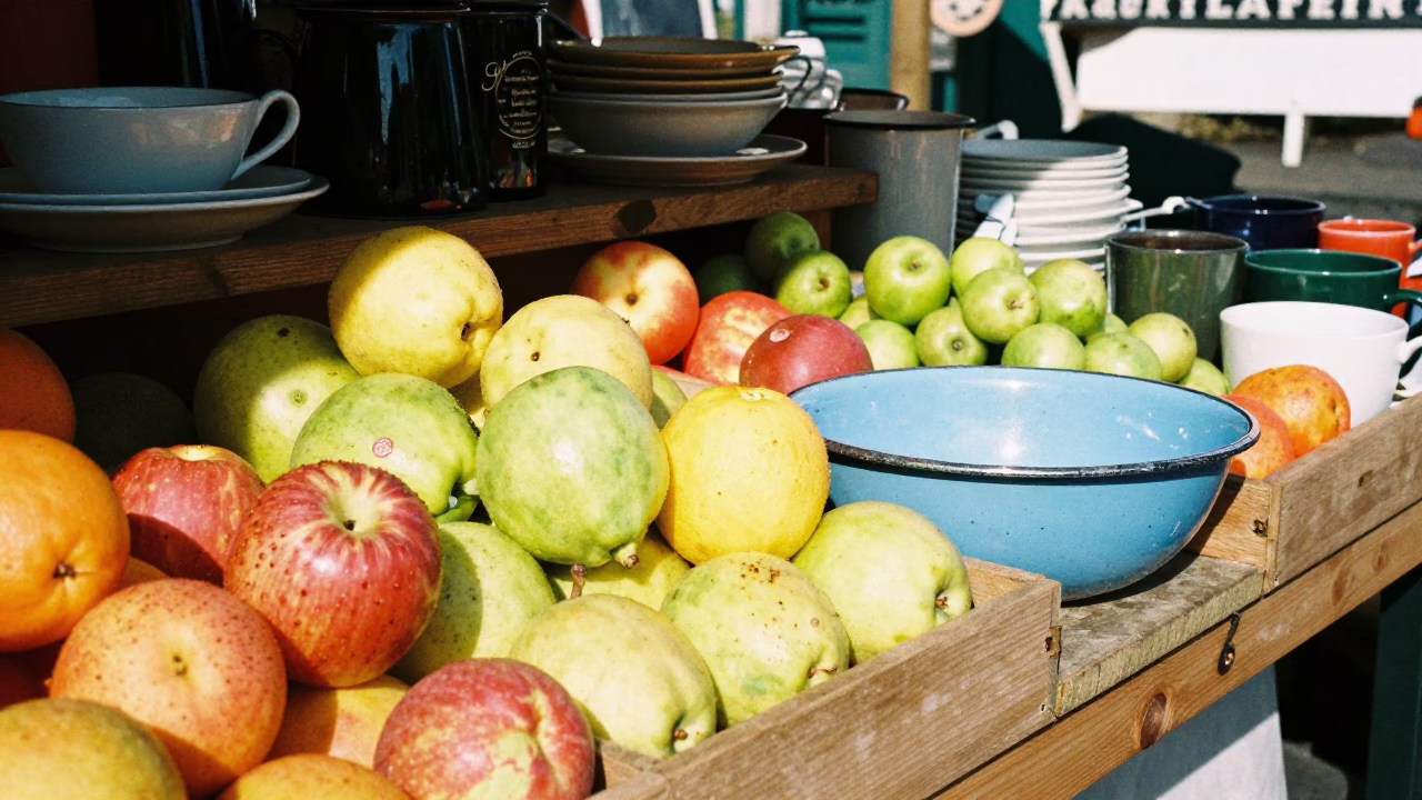Fresh Fruit And Vintage Kitchenware in Liverpool in in Liverpool, United Kingdom