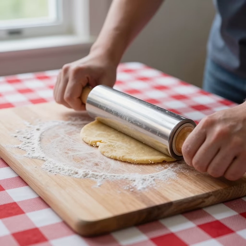 Fresh Hand Rolled Pasta on Picnic Blanket in on a picnic blanket in Halifax