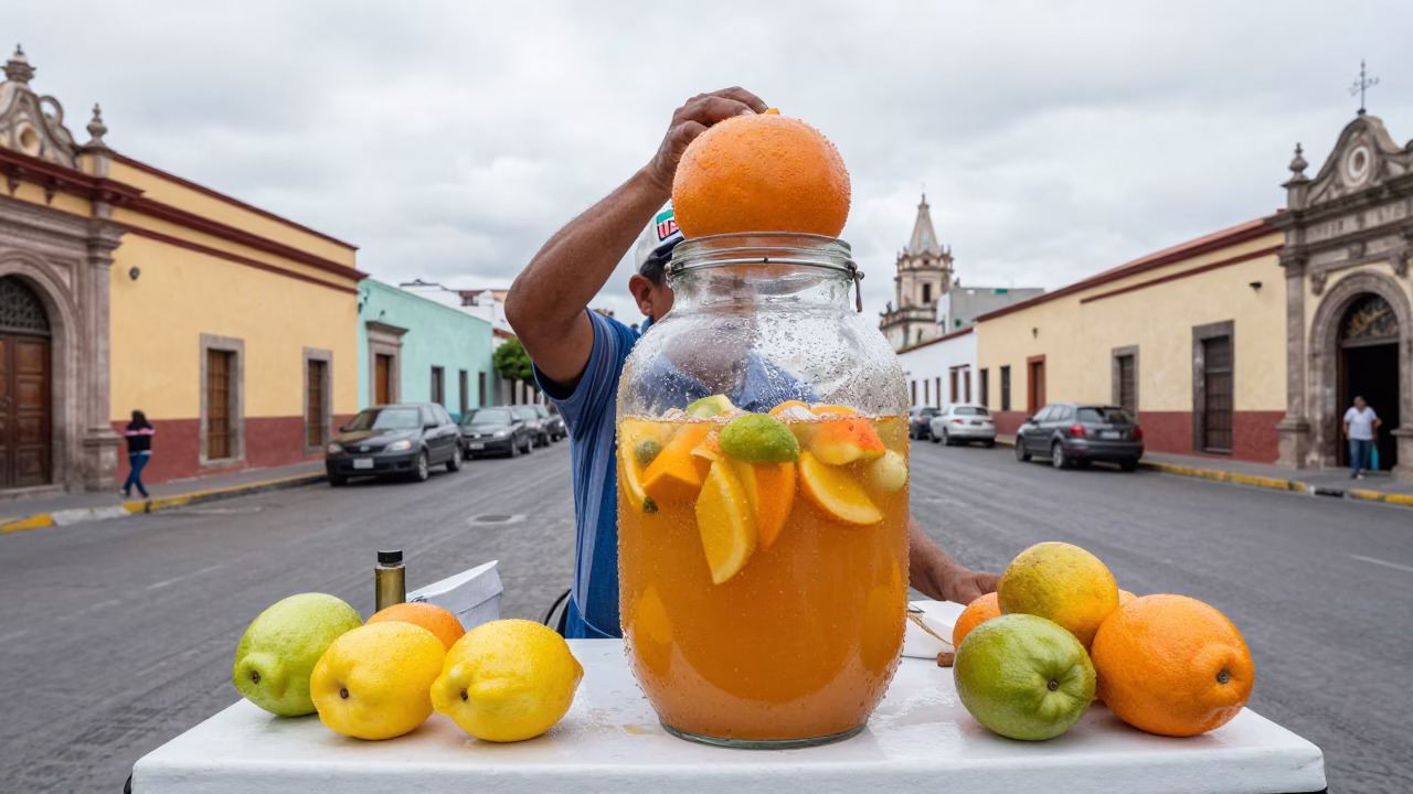 Fresh Juice in Oaxaca in in Oaxaca, Mexico