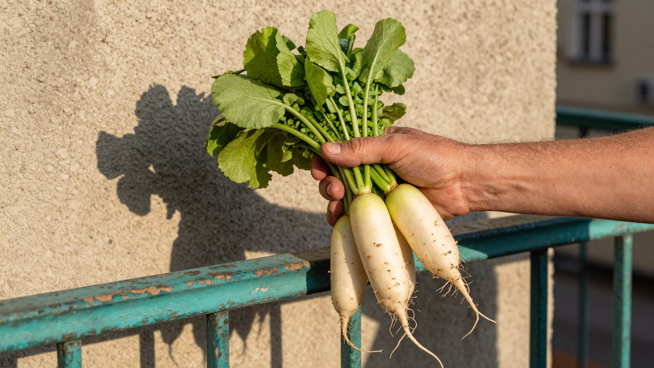 Fresh Radishes in Berlin in in Berlin, Germany
