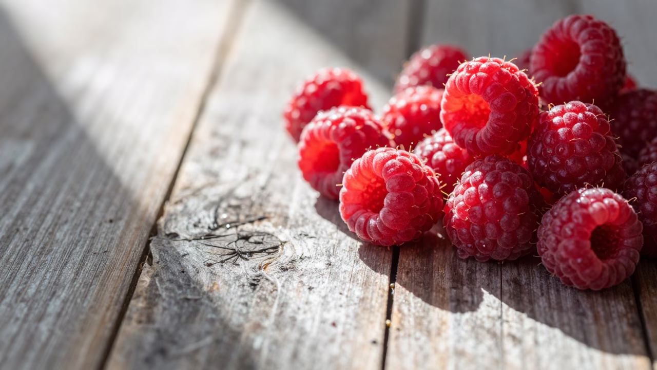 Fresh Raspberries in Portland in in Portland, United States