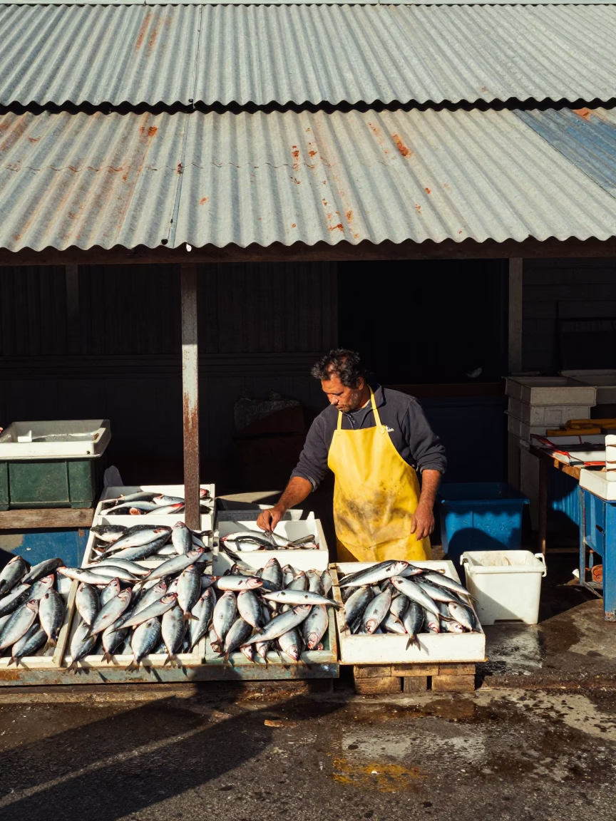 Fresh Sardines in Perth in in Perth, Western Australia, Australia