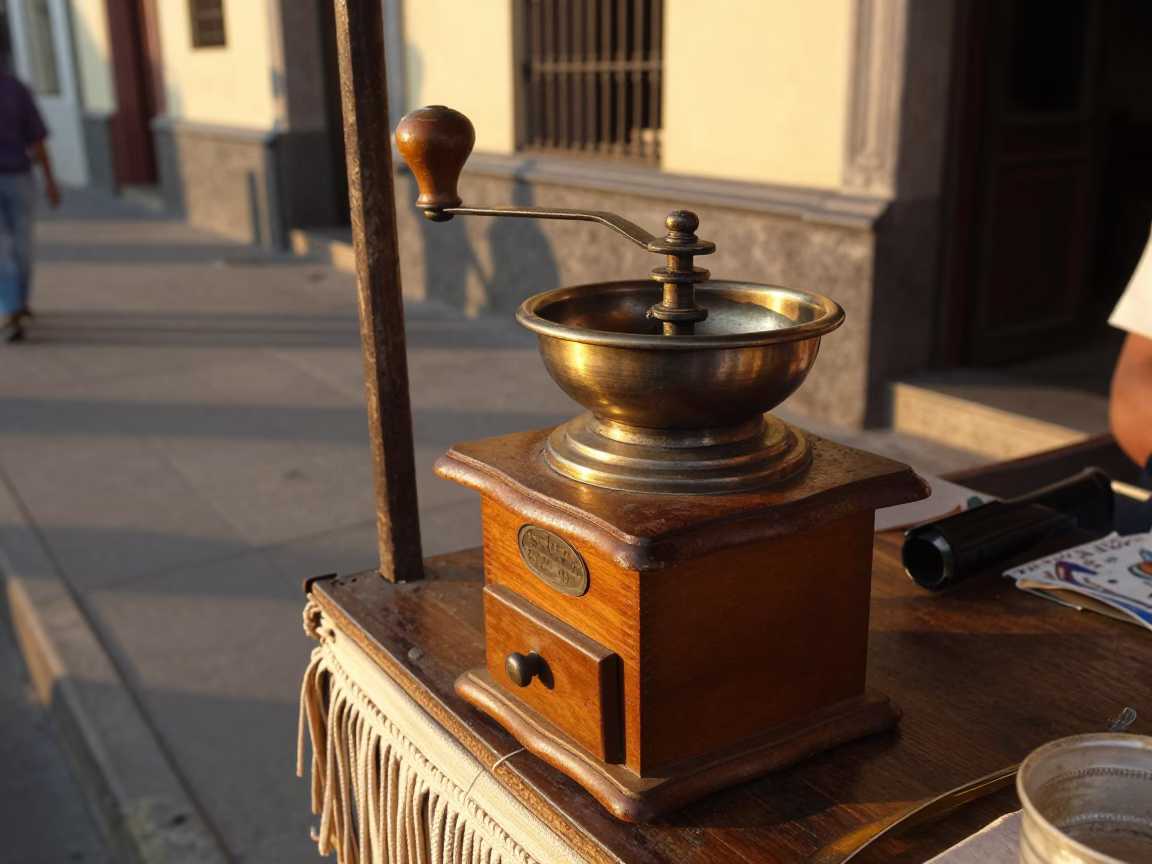 Fringe Detail in Lima at Golden Hour in in Lima, Peru