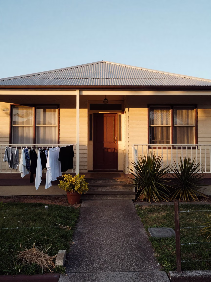 Front Steps in Perth in in Perth, Western Australia, Australia