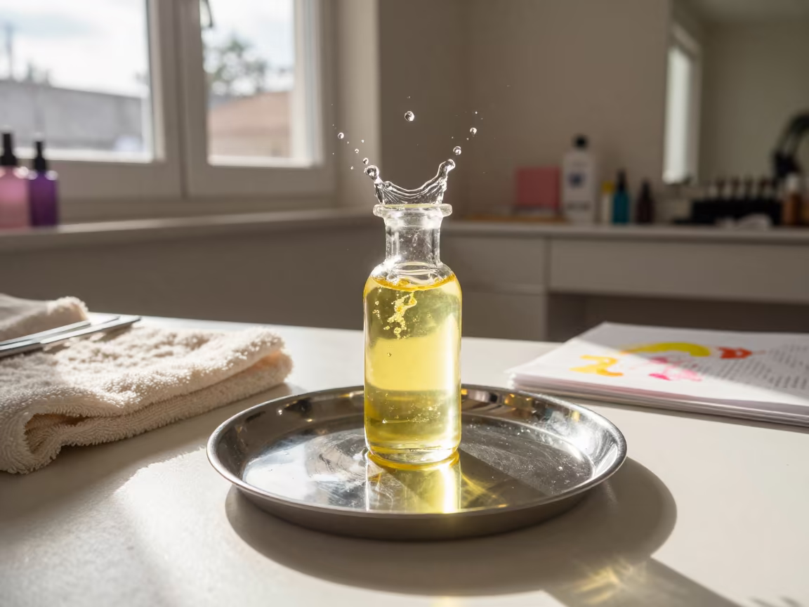 Frozen Water Splash Nail Studio Mbarara in inside a nail studio near Mbarara