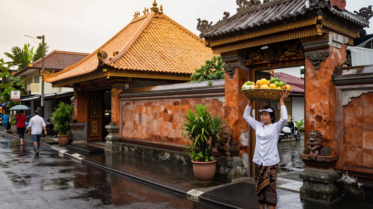 Fruit Basket in Denpasar in in Denpasar, Indonesia