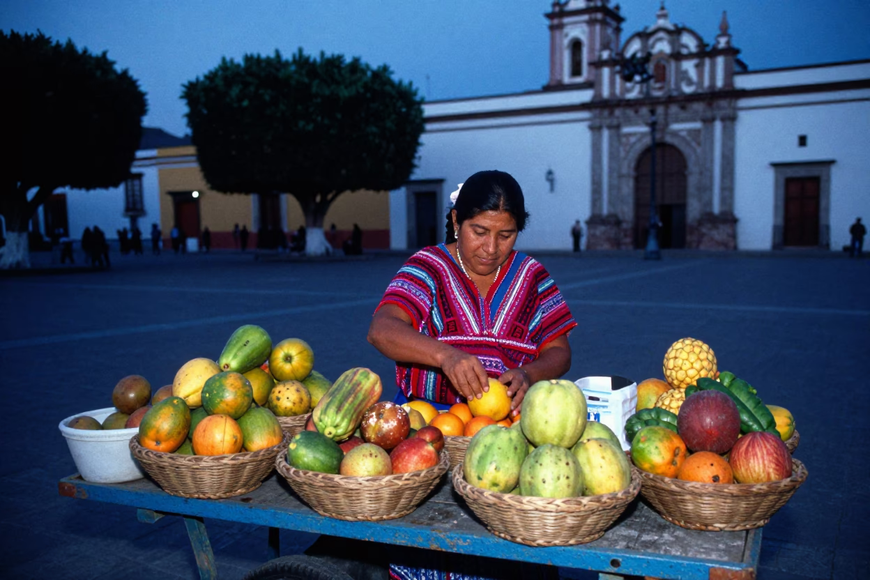 Fruit Baskets in Merida in in Merida, Mexico