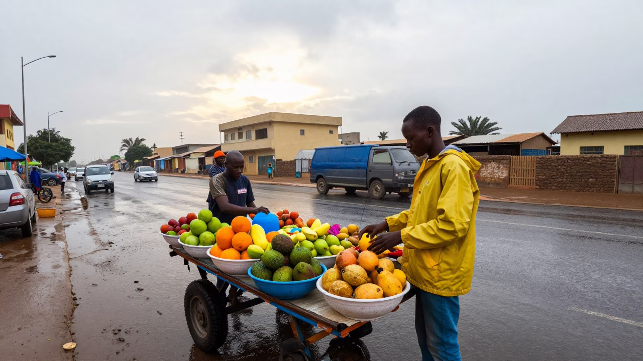 Fruit Bowls in Dakar in in Dakar, Senegal
