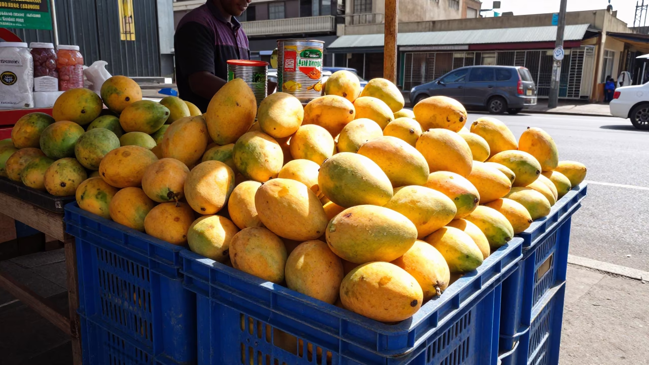 Fruit Stall in Johannesburg in in Johannesburg, South Africa
