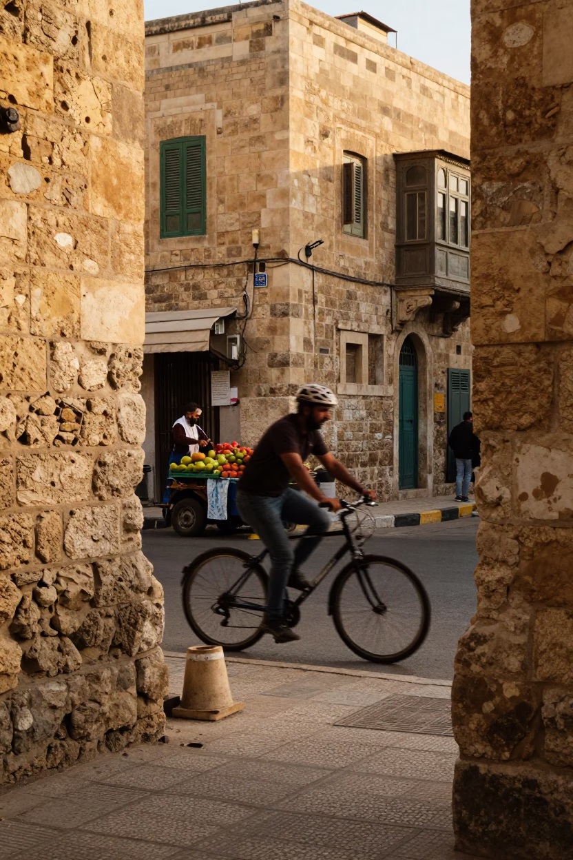 Fruit Vendor in Alexandria in in Alexandria, Egypt