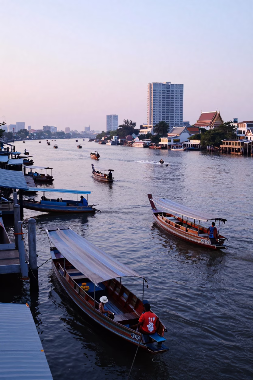 Fruit Vendor in Bangkok in in Bangkok, Thailand
