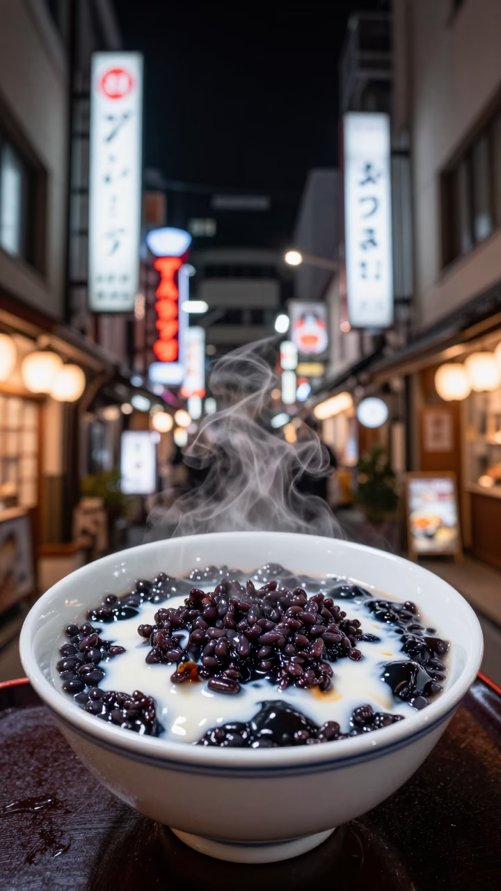 Fukuoka Dotonbori Alleyway at Deep In The Night Light in in Fukuoka, Japan