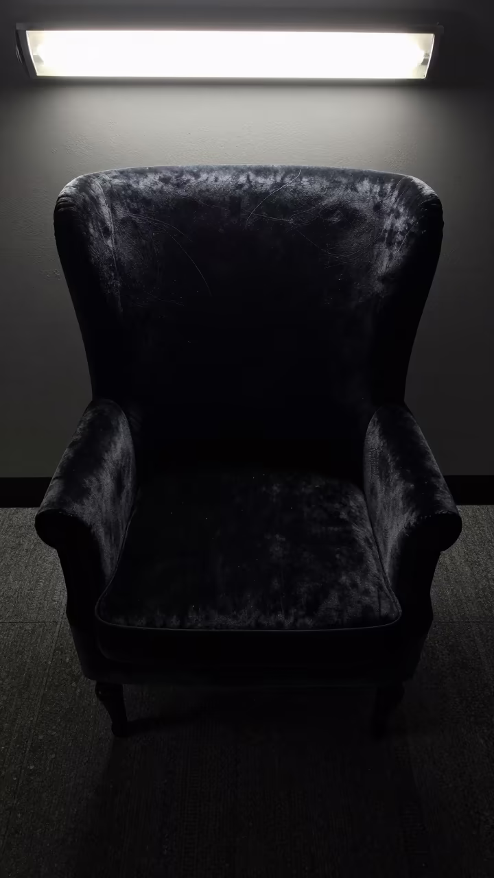 Galactic Core Model on Velvet Chair in Ningbo in on a velvet chair in Ningbo