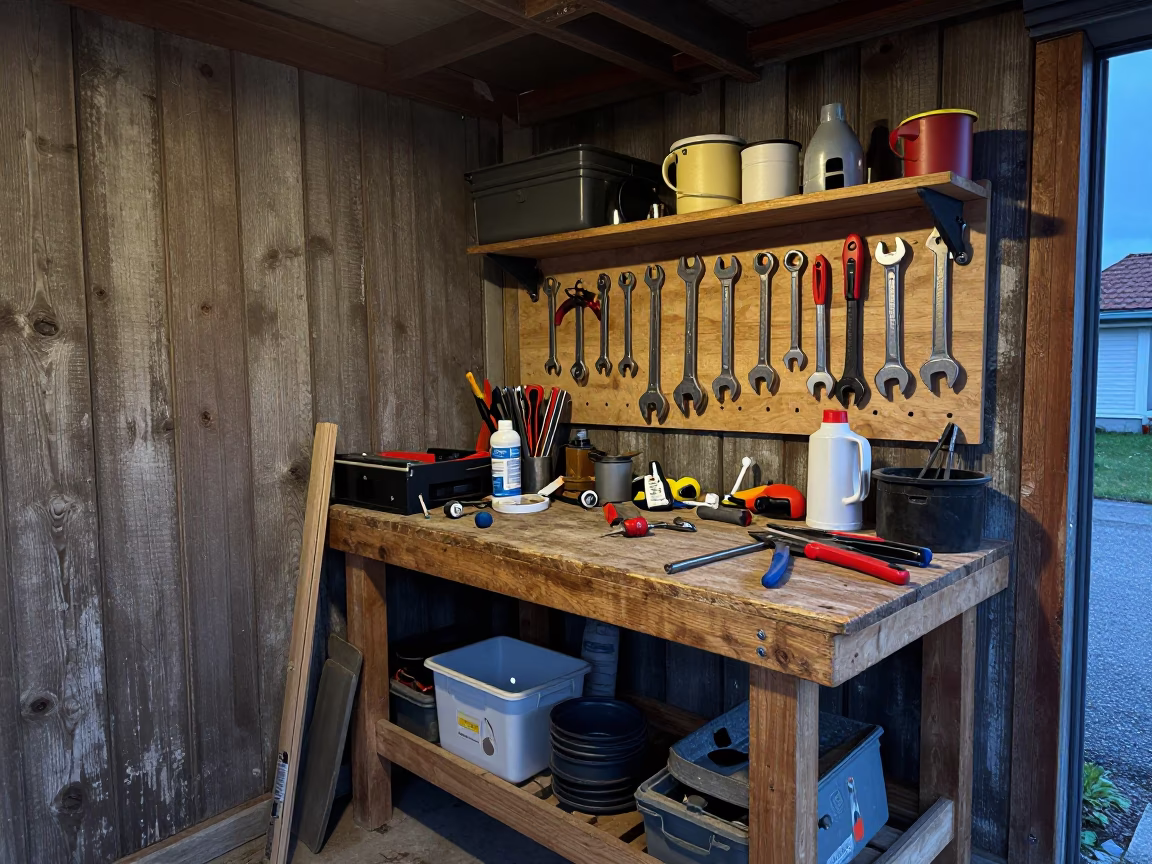 Garage Workbench in Bergen in in Bergen, Norway