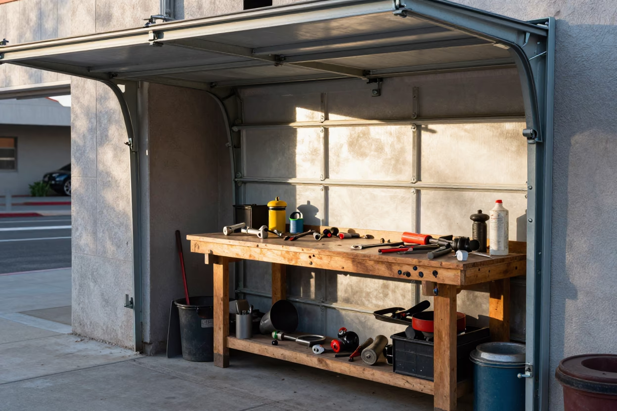 Garage Workbench in Los Angeles in in Los Angeles, California, United States