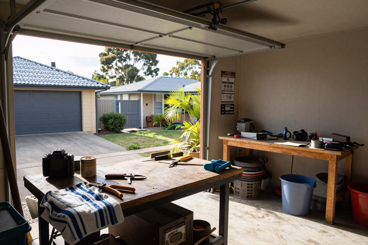 Garage Workbench in Perth in in Perth, Western Australia, Australia
