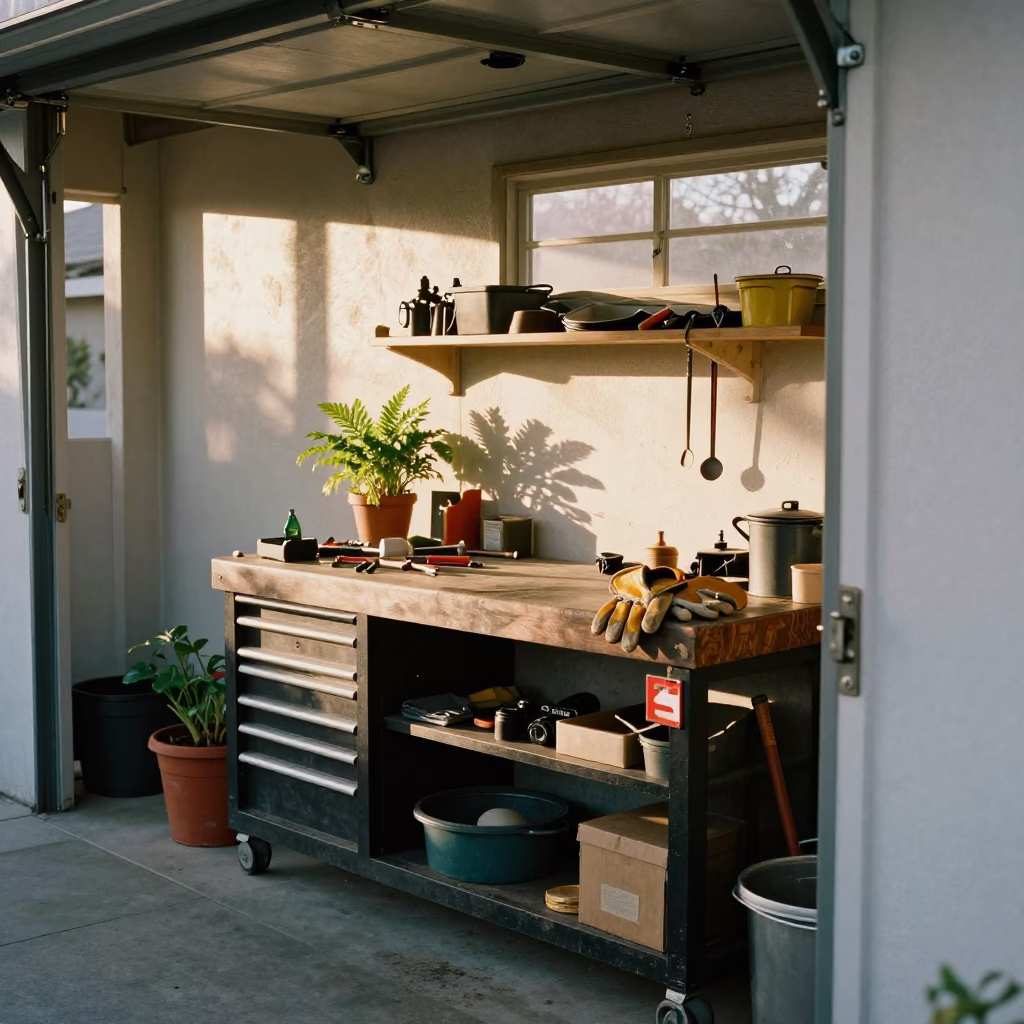 Garage Workbench in San Diego in in San Diego, California, United States