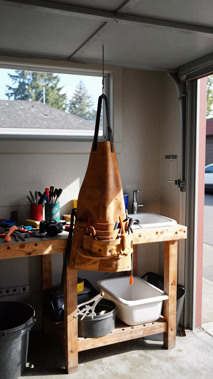 Garage Workbench in Seattle in in Seattle, Washington, United States