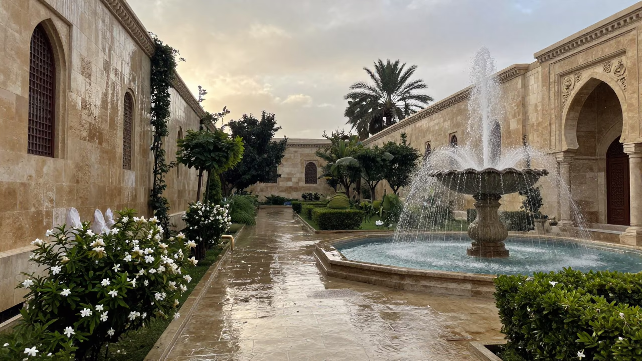 Garden Debris in Alexandria in in Alexandria, Egypt