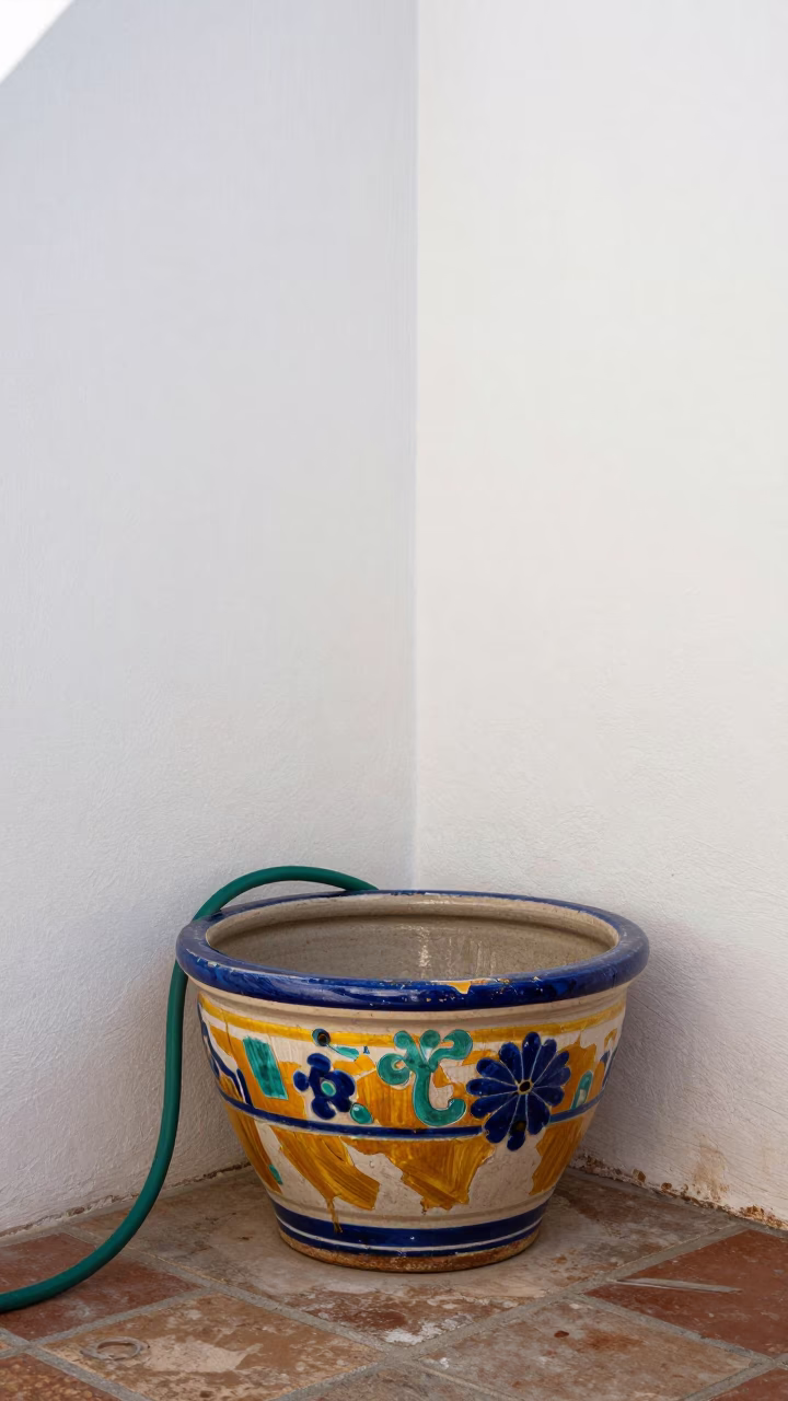 Garden Hose in Granada in in Granada, Spain