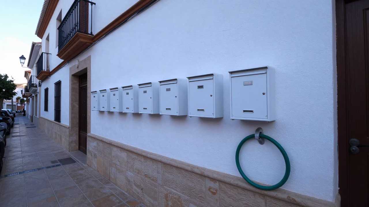 Garden Hose in Valencia in in Valencia, Spain