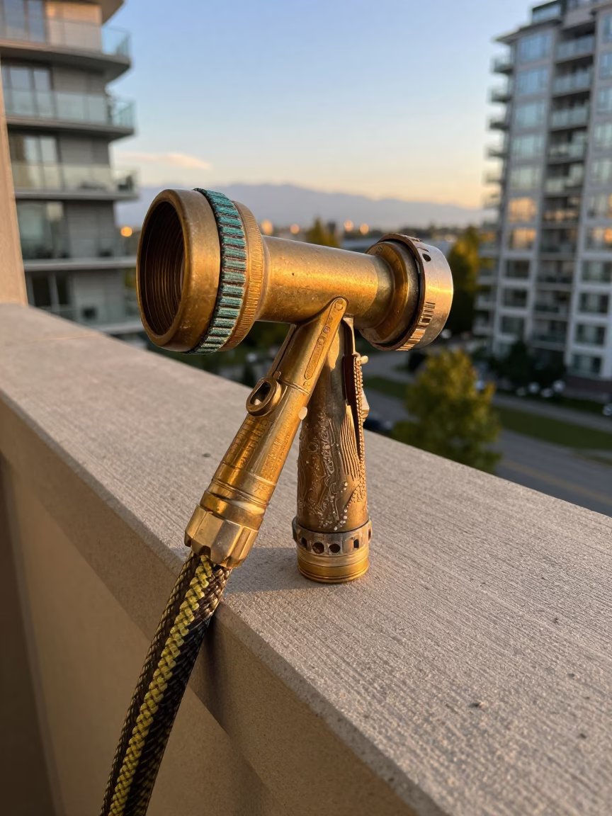 Garden Hose Nozzle in Vancouver in in Vancouver, Canada