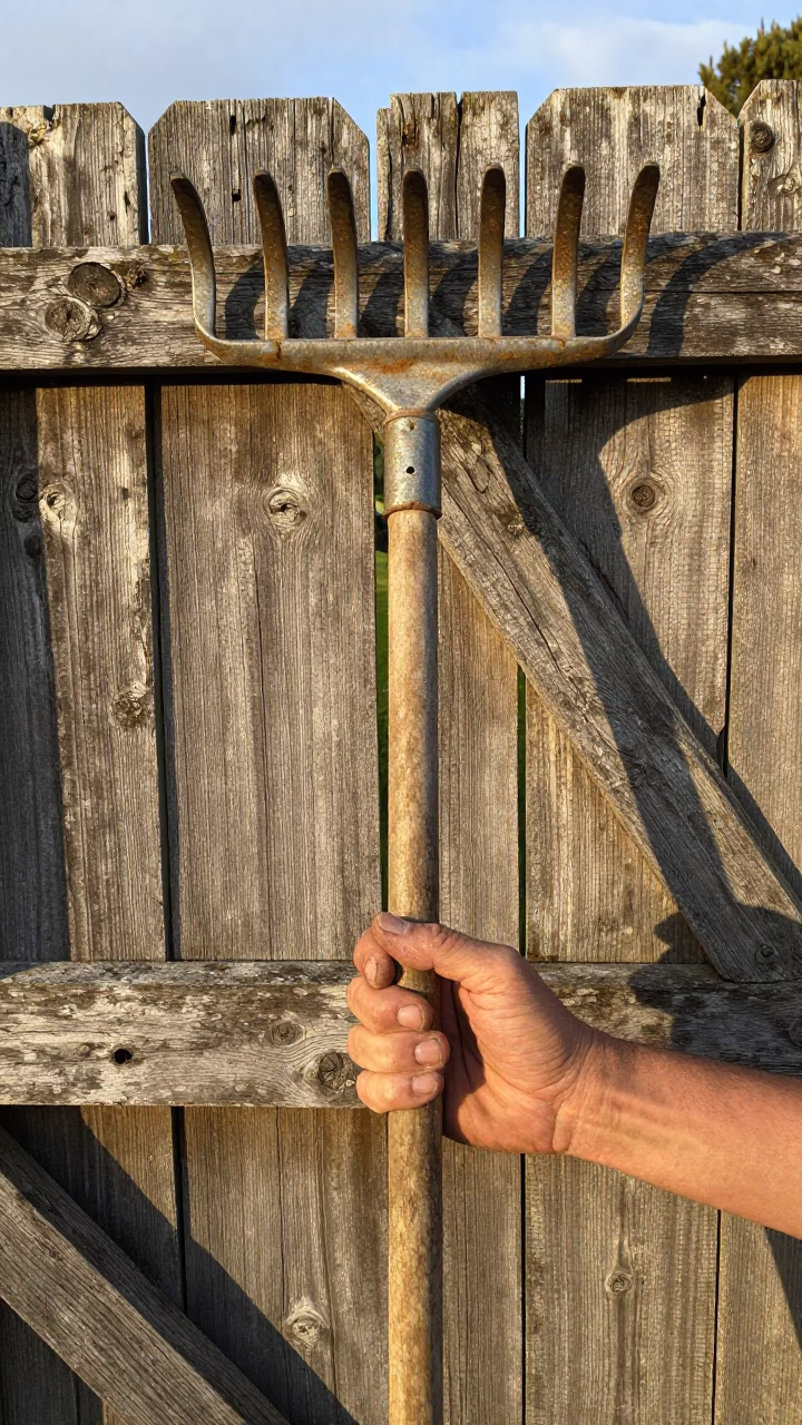 Garden Rake in Wellington in in Wellington, New Zealand