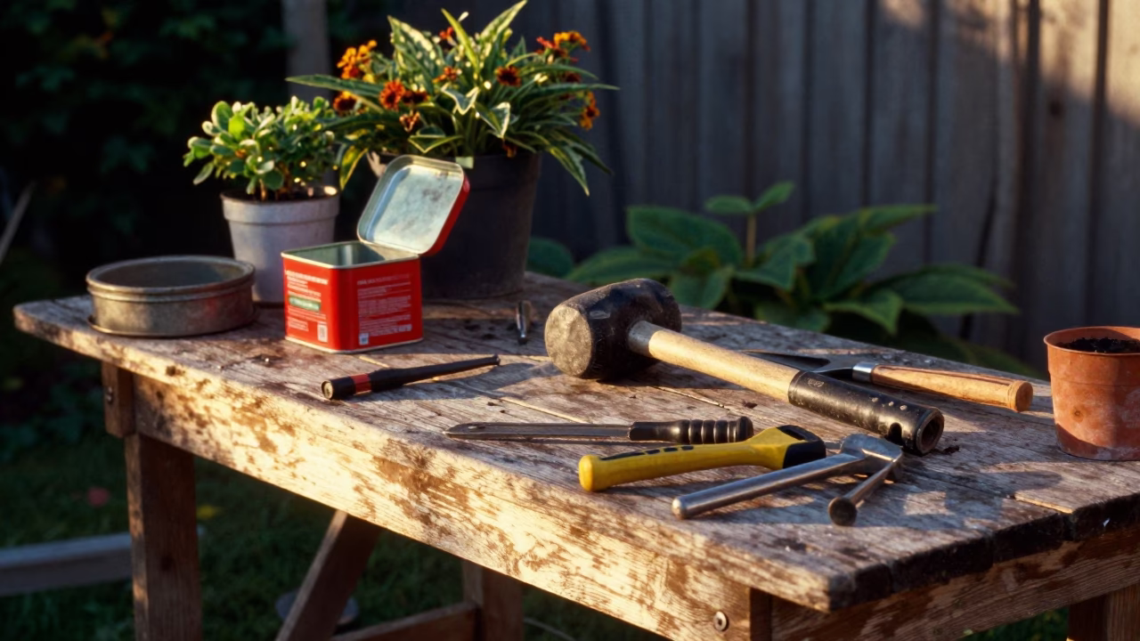 Garden Workbench in Auckland in in Auckland, New Zealand