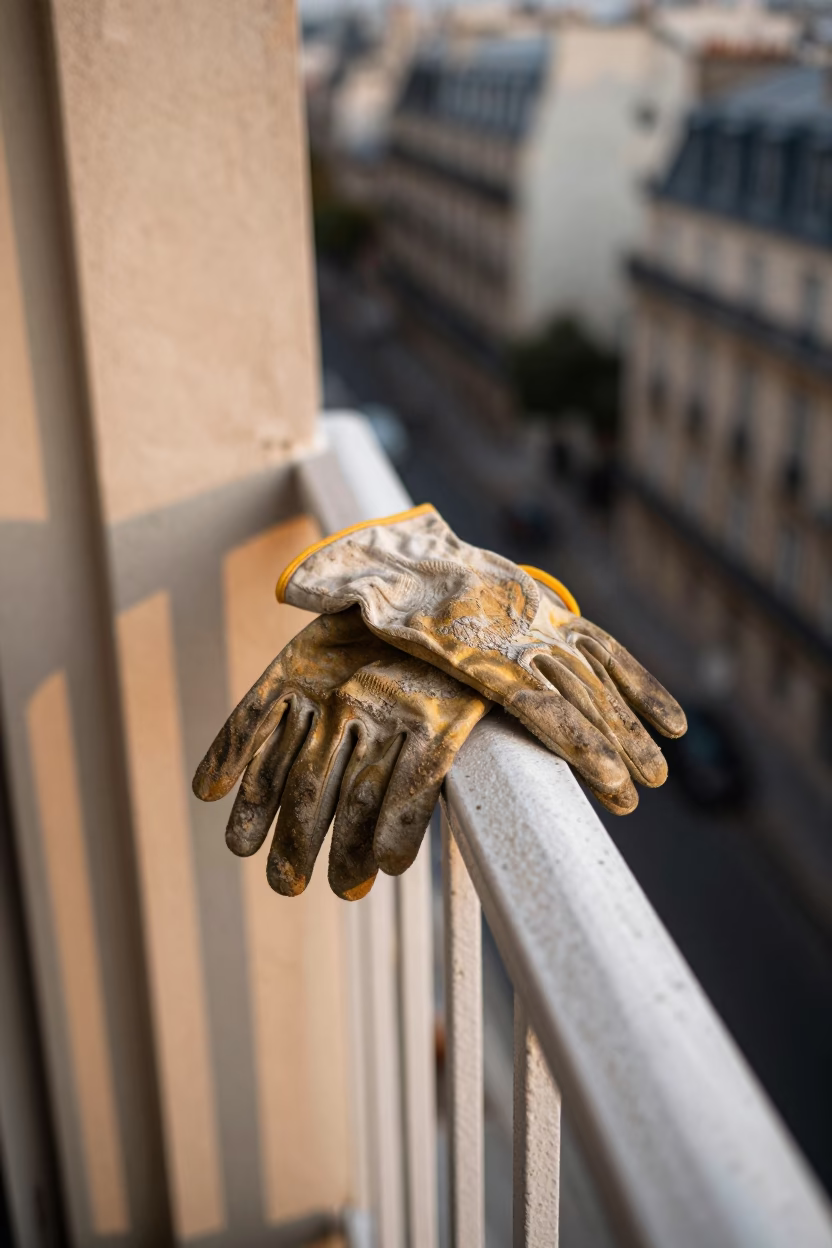 Gardening Gloves in Paris in in Paris, France