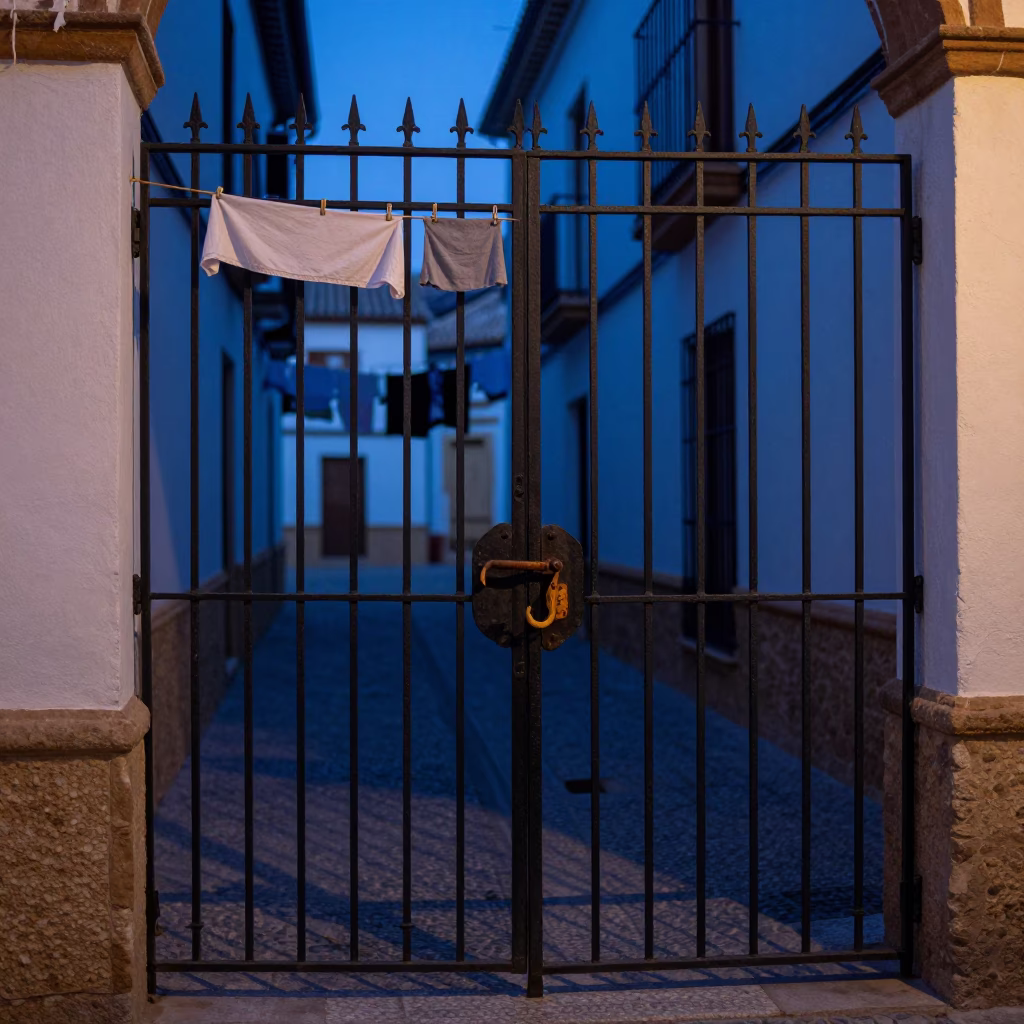 Gate Handle in Granada in in Granada, Spain