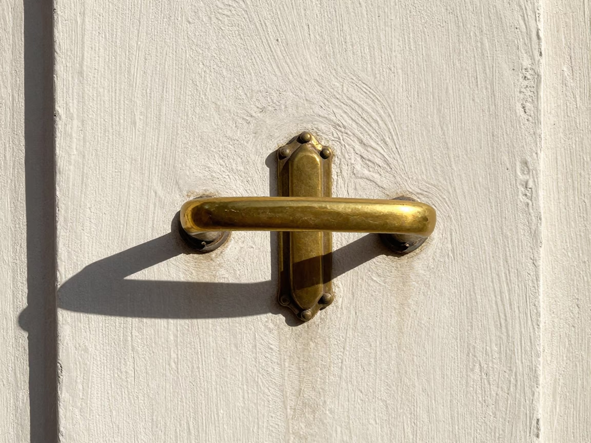 Gate Handle in Istanbul in in Istanbul, Turkey