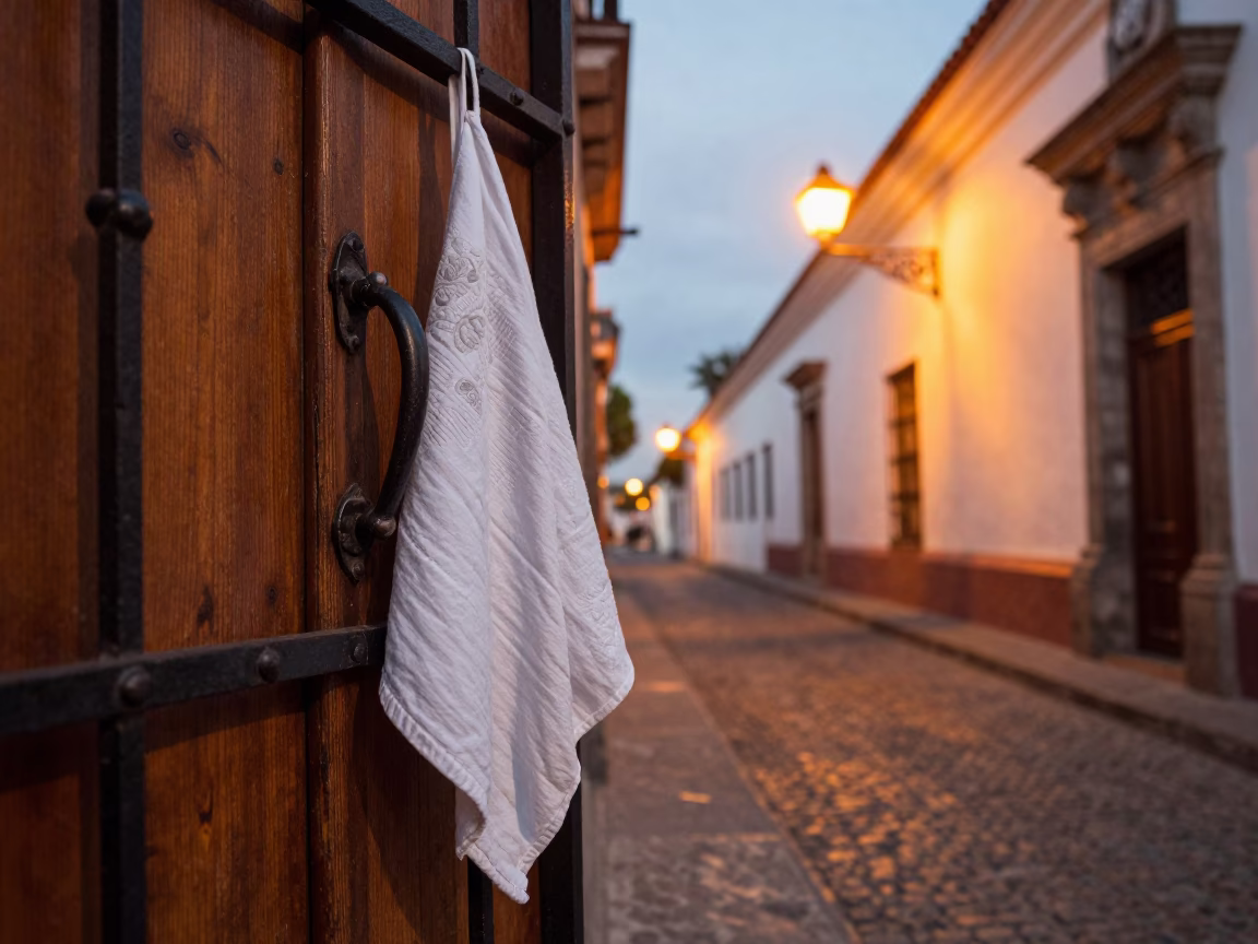 Gate Handle in Quito in in Quito, Ecuador