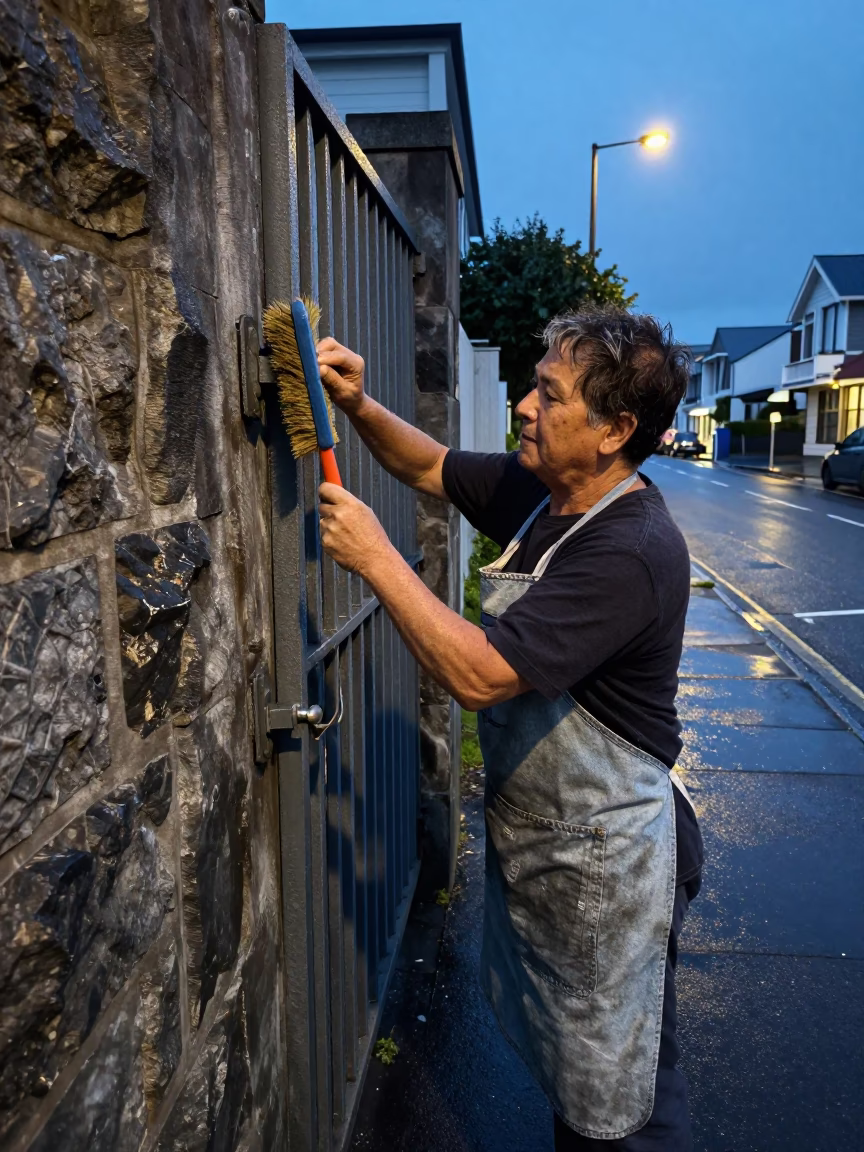 Gate Latch in Wellington in in Wellington, New Zealand
