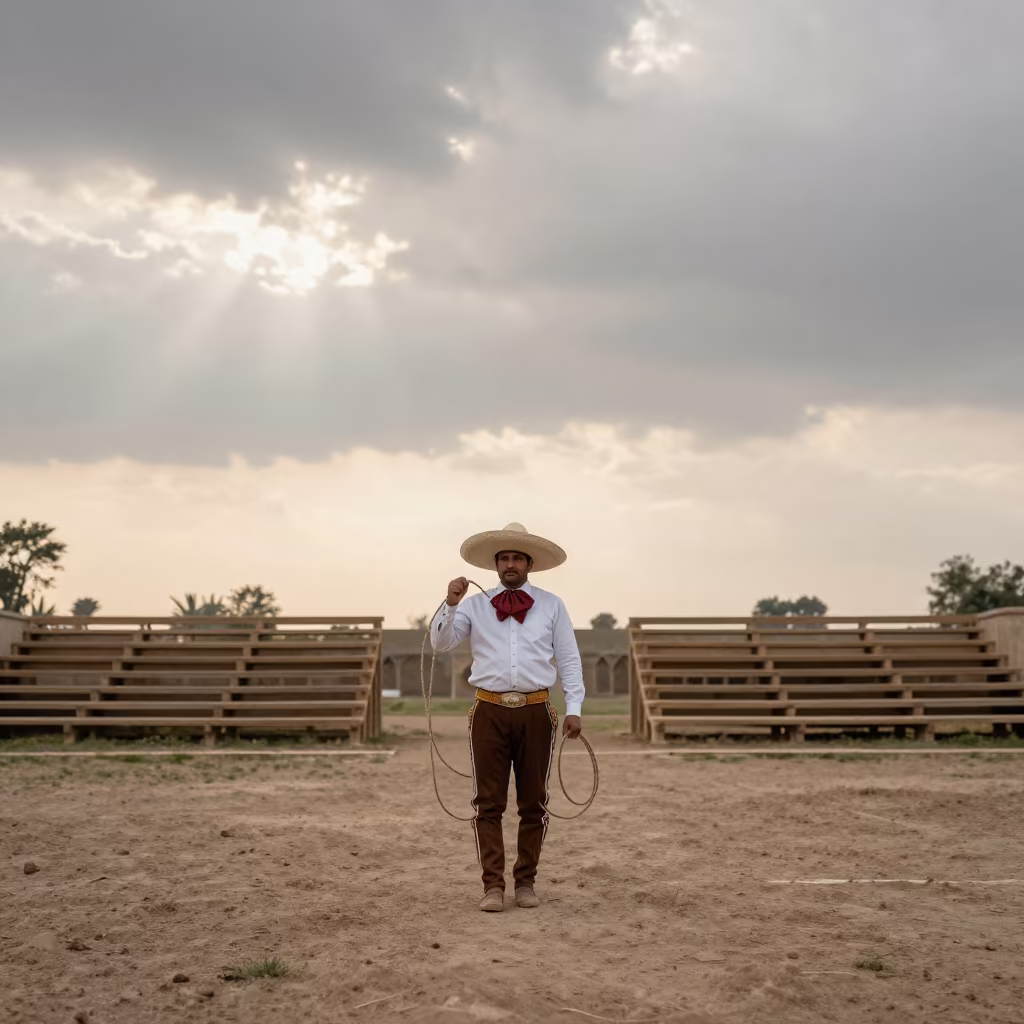 Gaucho Lasso Demonstration in Khanewal Square in at a public square during a festival in Khanewal