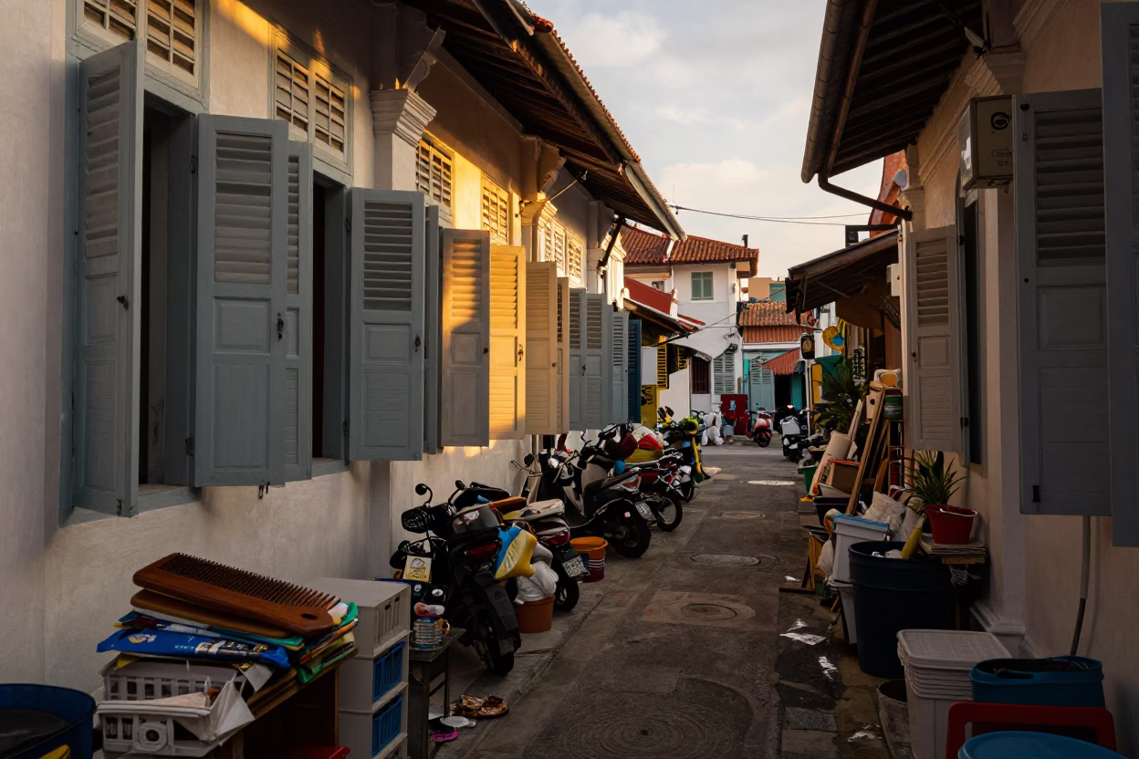 George Town Aisle Interaction in in George Town, Malaysia