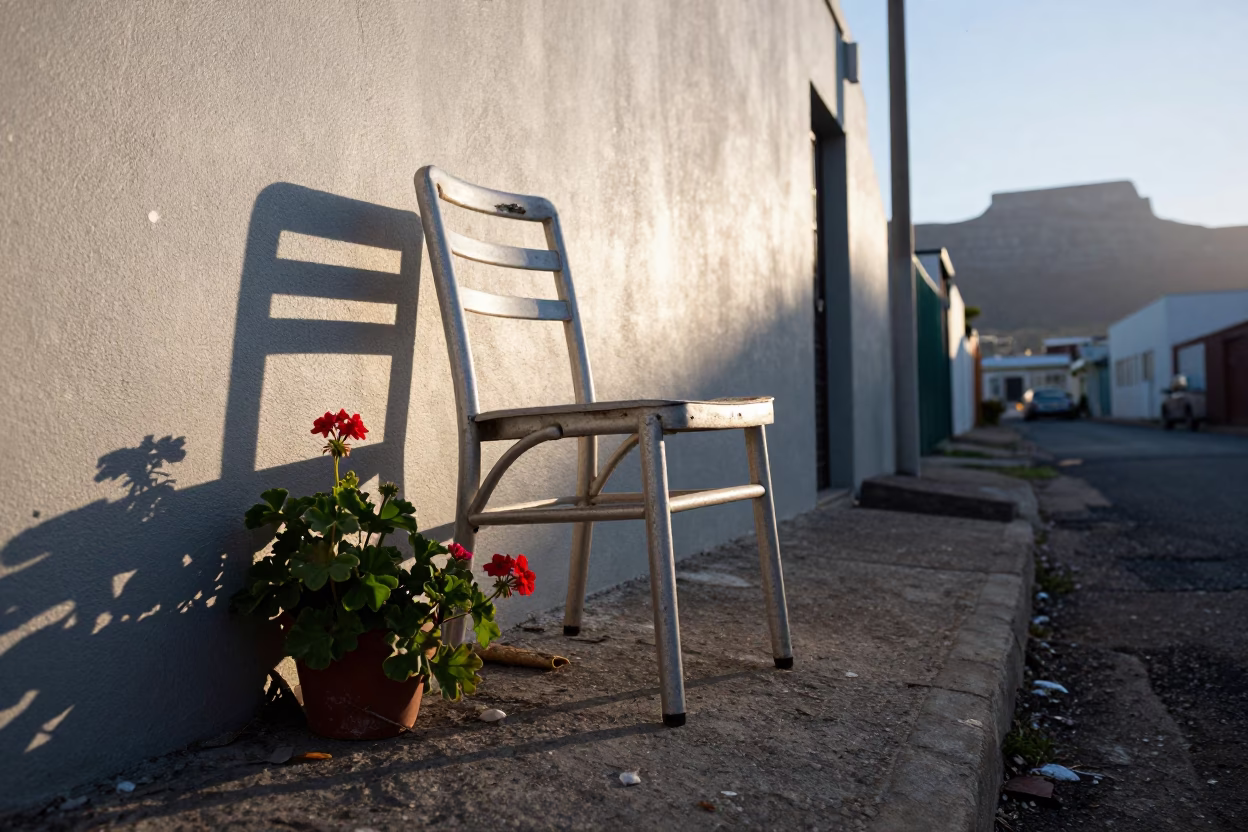 Geraniums in Cape Town in in Cape Town, South Africa