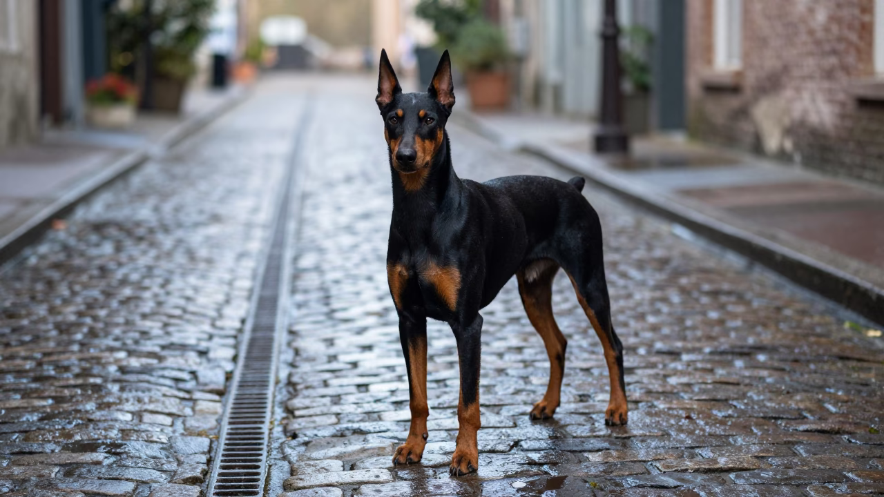 German Pinscher in Charleston in in Charleston, South Carolina, United States