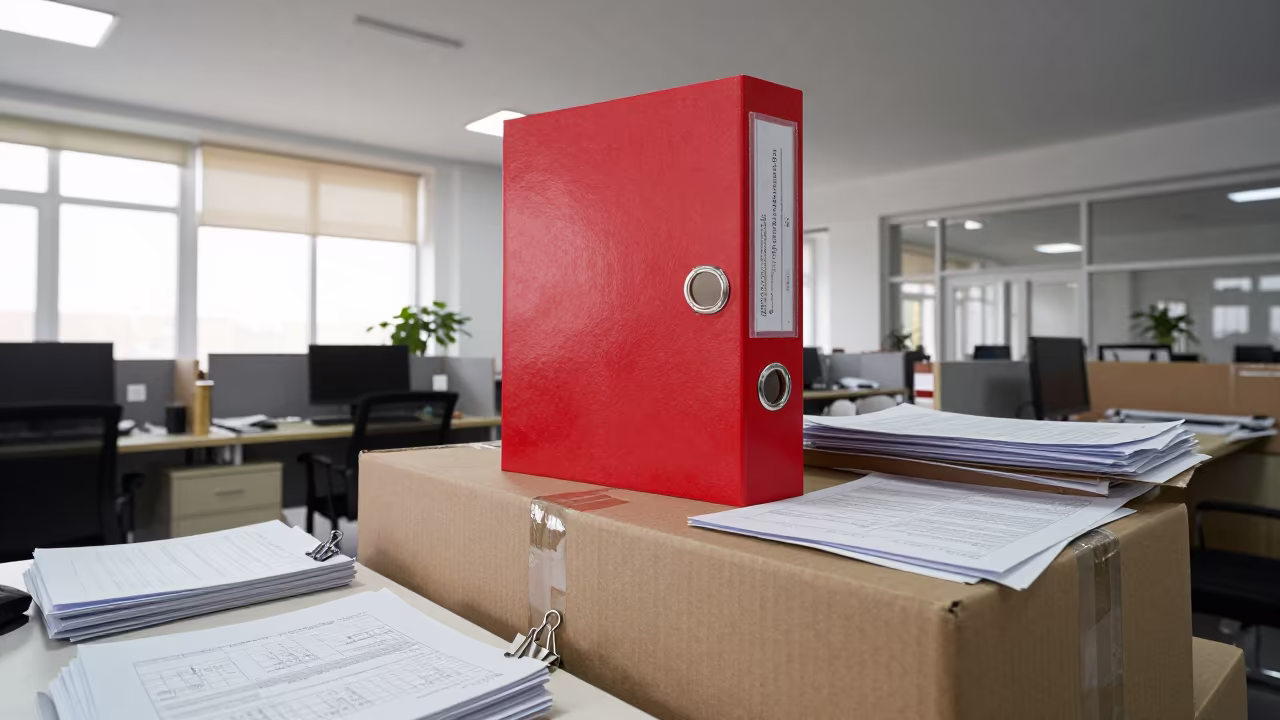 Giant Budget Binder in Taldyqorğan Office in inside a coworking floor near Taldyqorğan