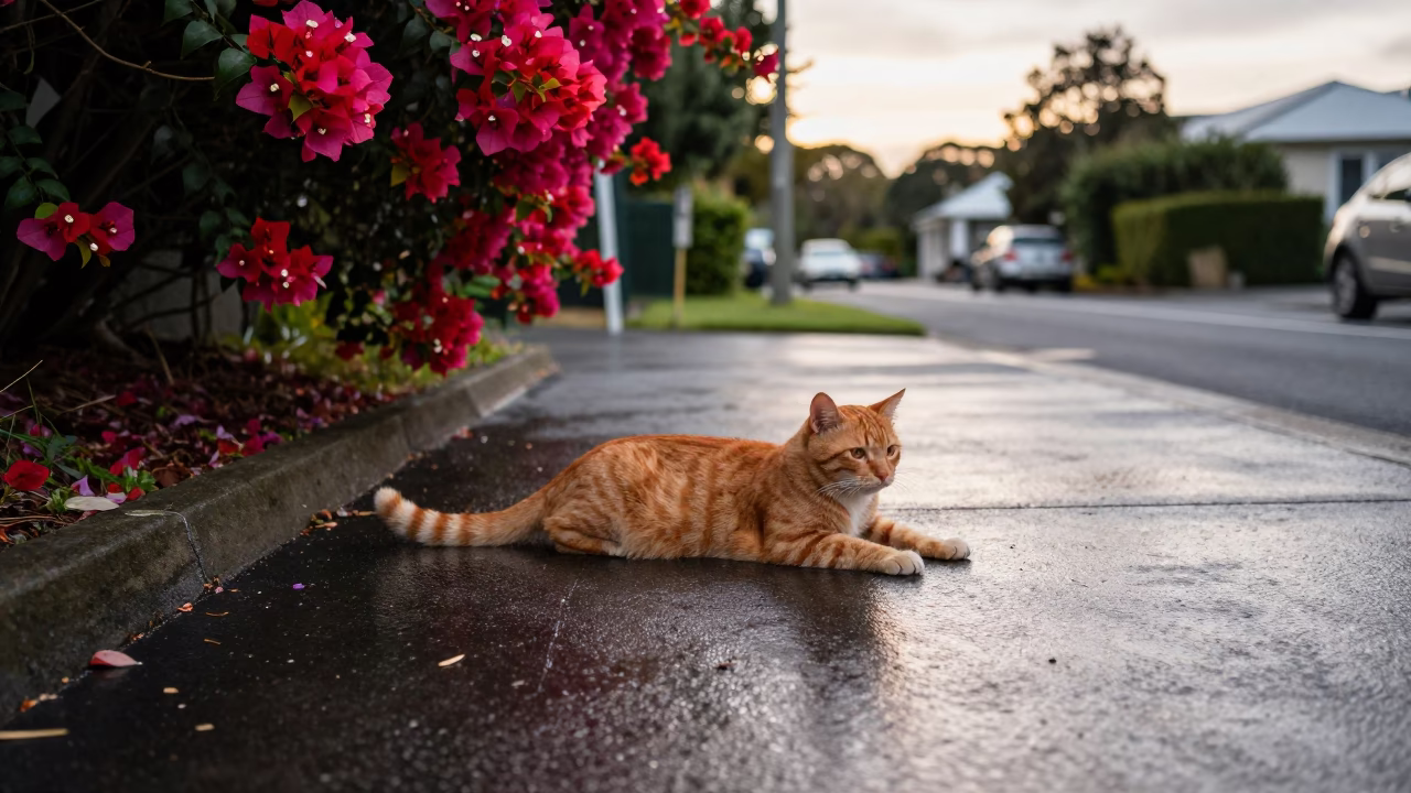 Ginger Cat in Auckland in in Auckland, New Zealand