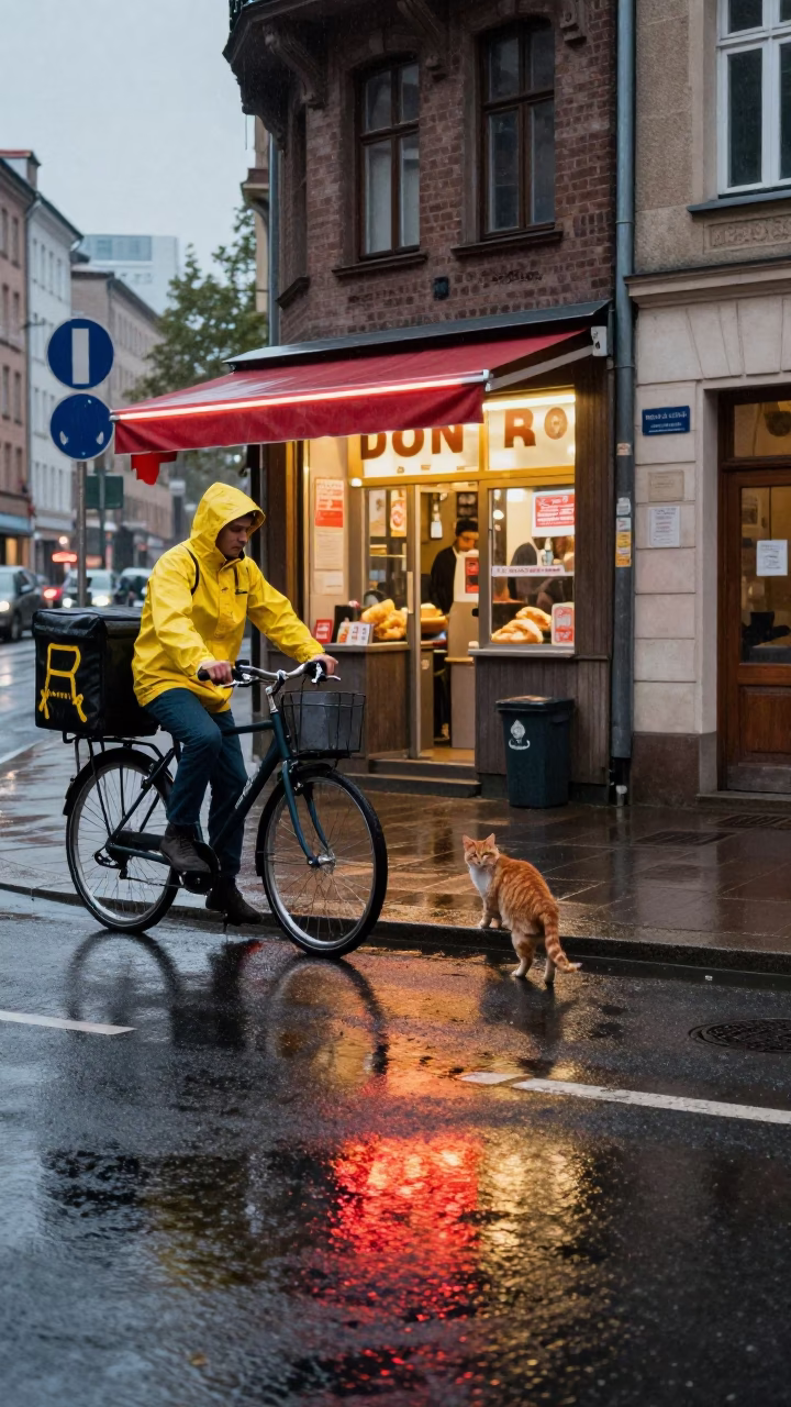 Ginger Cat in Berlin in in Berlin, Germany