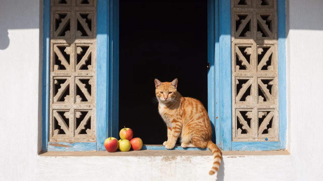 Ginger Cat in Hyderabad in in Hyderabad, India
