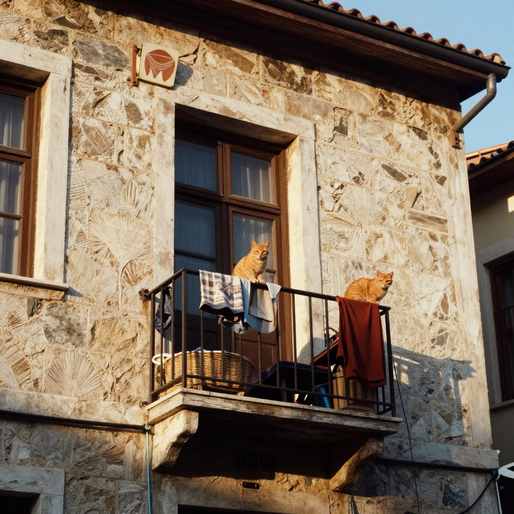 Ginger Cat in Izmir in in Izmir, Turkey